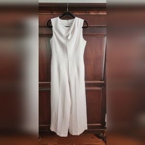 Banana Republic Cream Jumpsuit